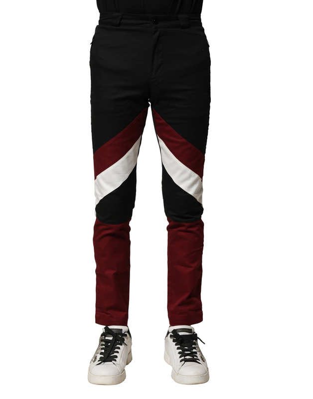 Multicolor cotton jogger men pants-null