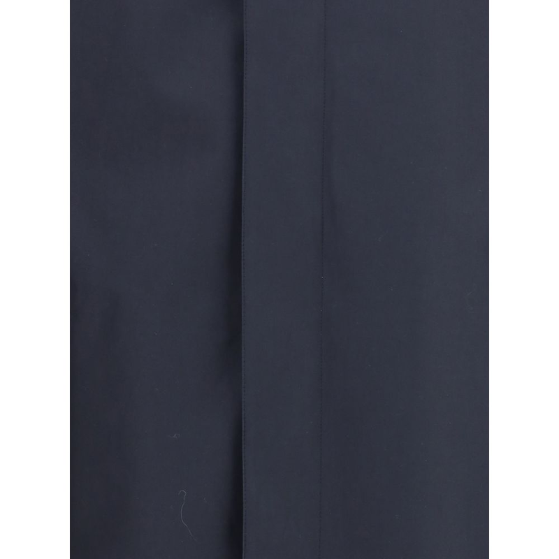 Blue cotton coat-null