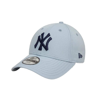 New era child/youth metallic 9forty new york yankees, Sky Blue, medium