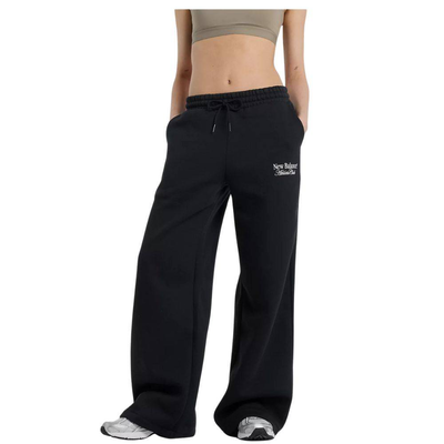 New balance wide leg jogger, Black, medium