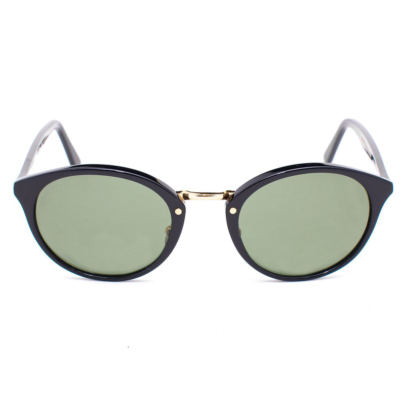 Black acetate sunglasses-null
