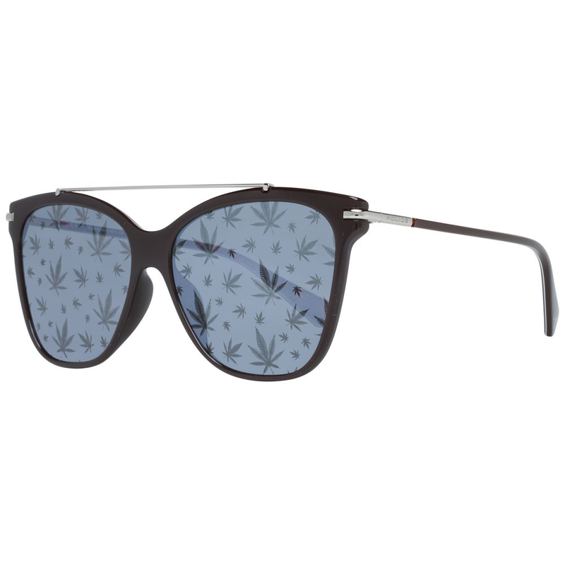 Brown metal & plastic sunglasses-null