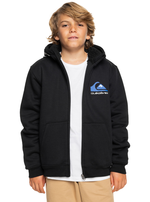 Quiksilver kids boys best wave - zip-up hoodie for boys 8 --null