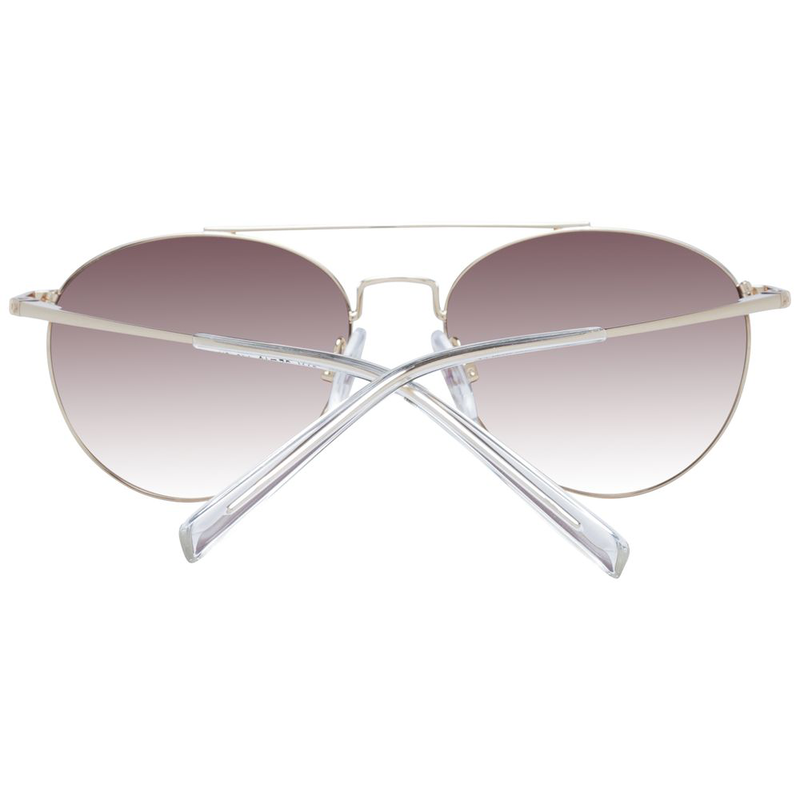 Gold metal sunglasses-null