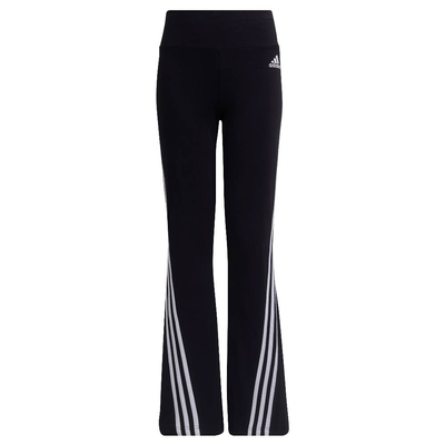 G 3-stripes flared, Black / White, medium