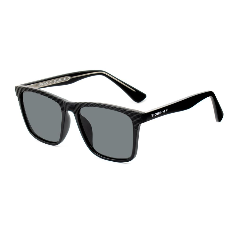 Black acetate sunglasses-null