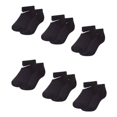 Kids basic pack no show 6-pairs socks