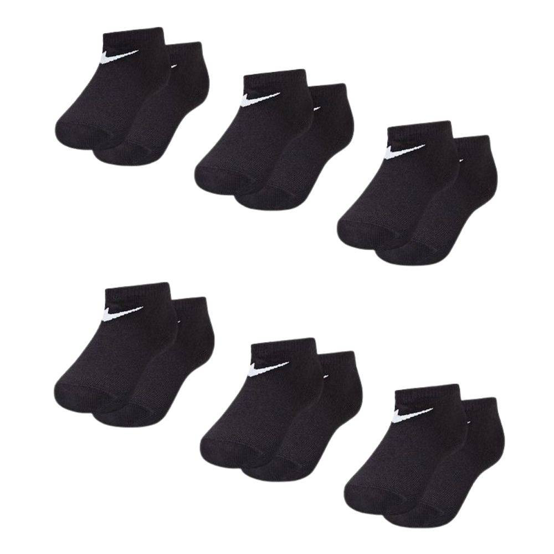 Kids basic pack no show 6-pairs socks image number null