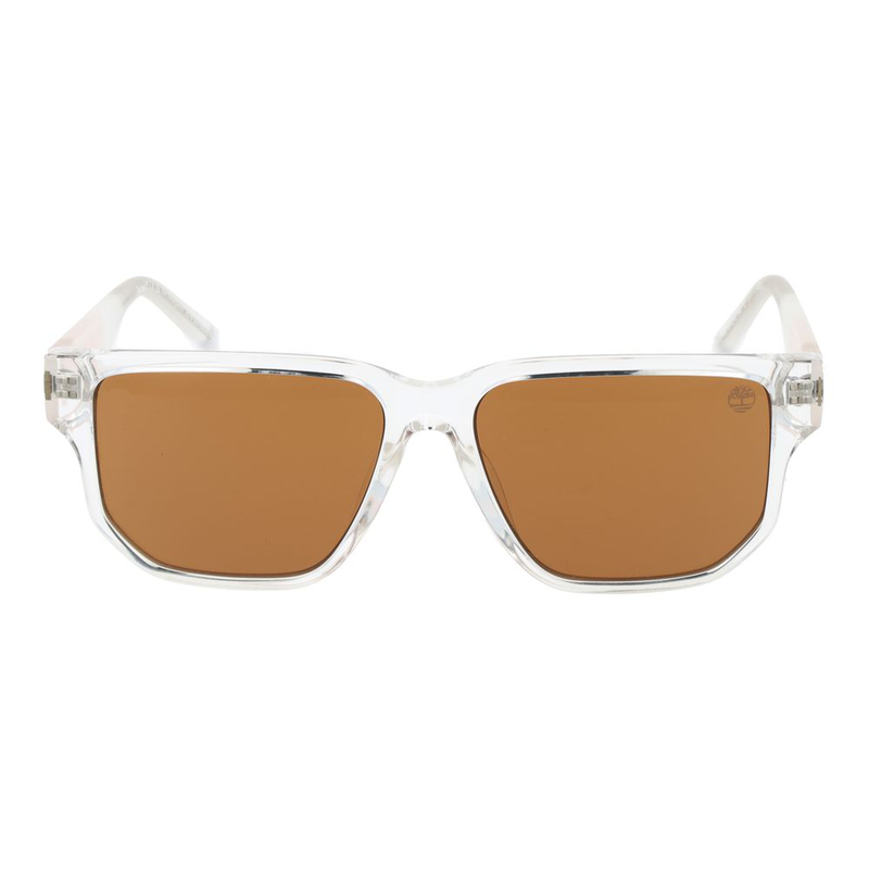 Transparent plastic sunglasses-null