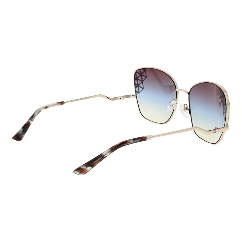 Gold metal sunglasses-null