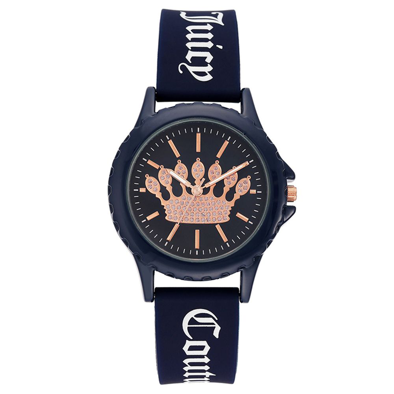 Blue synthetic dress watch-null