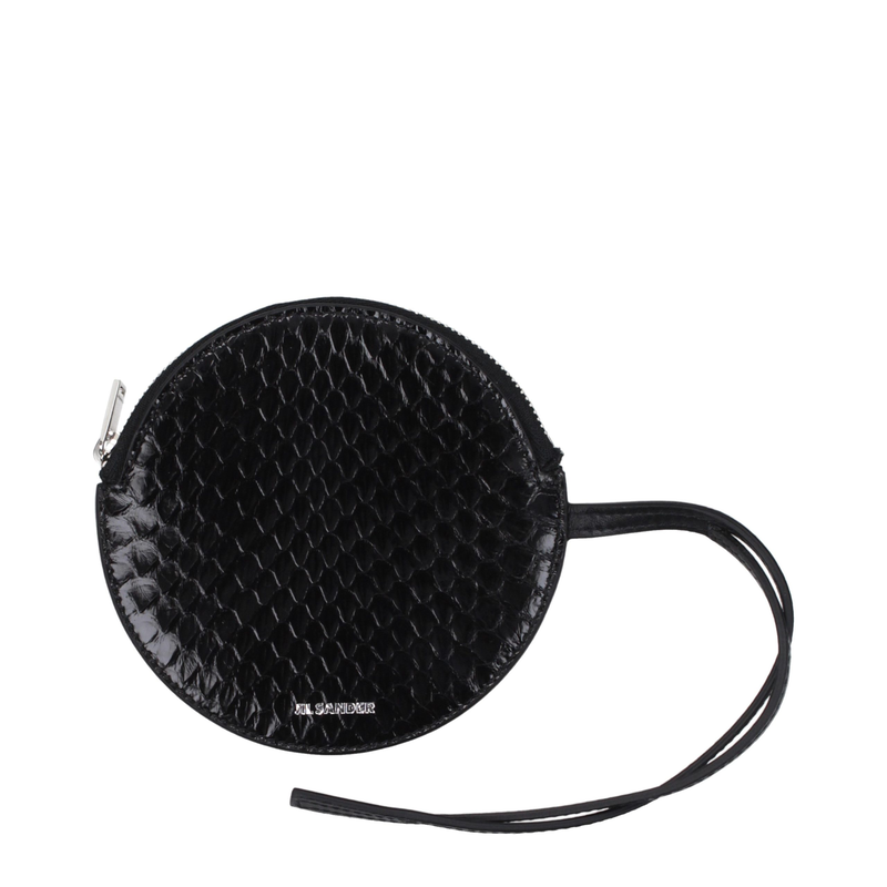 Black skin wallet-null