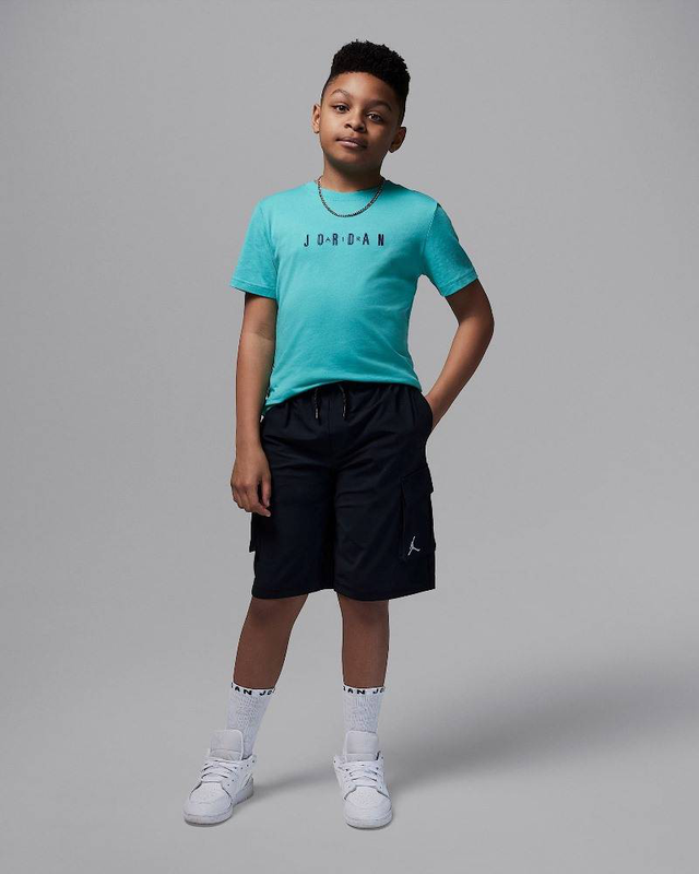 Product image: Boys mj wordmark emb crew-null