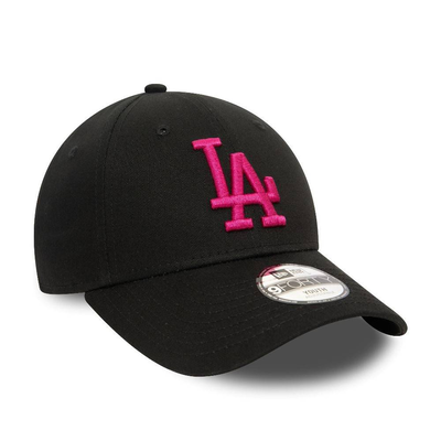 New era child/youth league ess 9forty los angeles dodgers, Black, medium