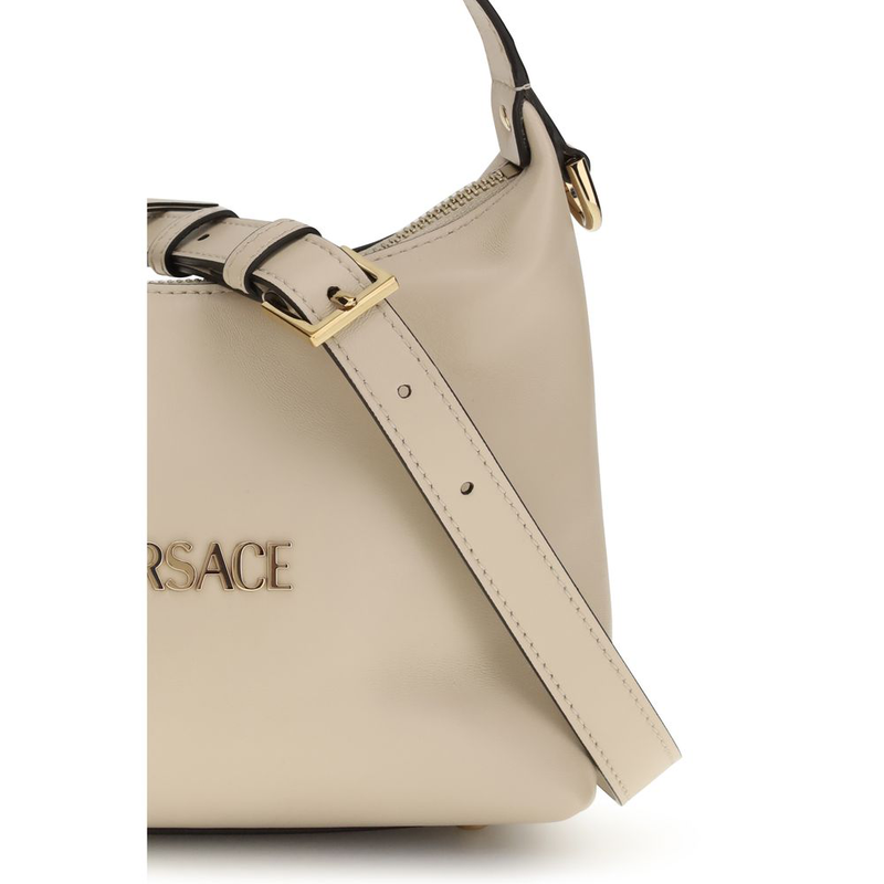 Beige calf leather bos taurus handbag-null