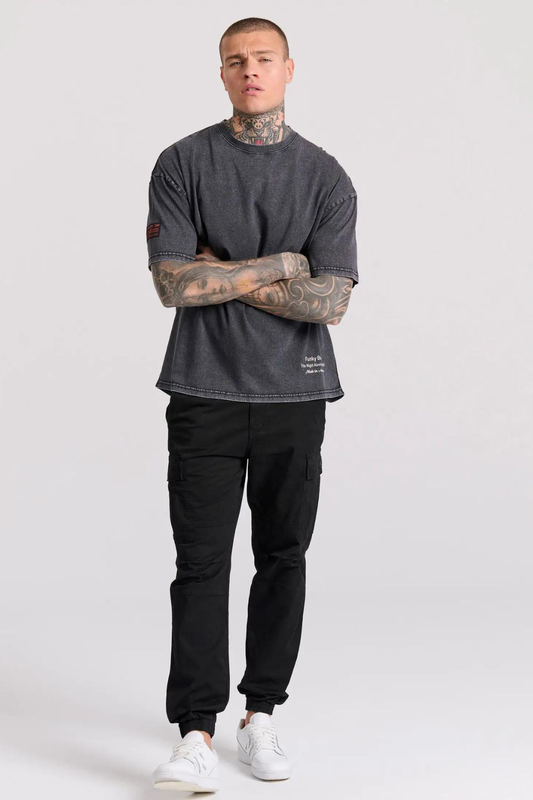 Funkybuddha cargo trousers-null