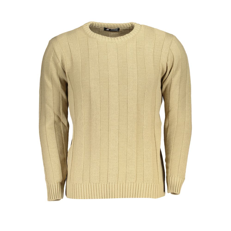 Beige acrylic men sweater-null