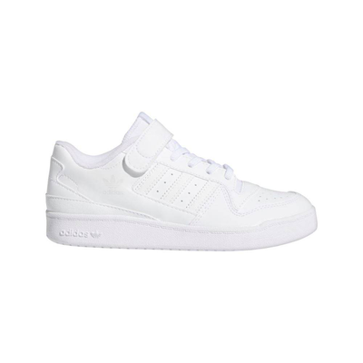 Adidas forum low kids, White / White, medium