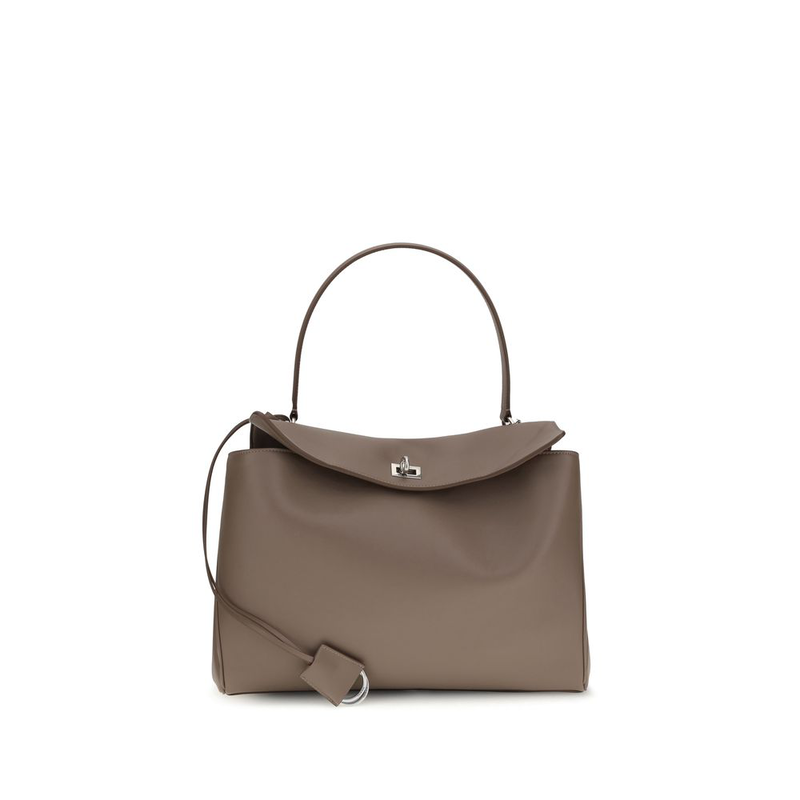 Gray calf leather bos taurus shoulder bag-null