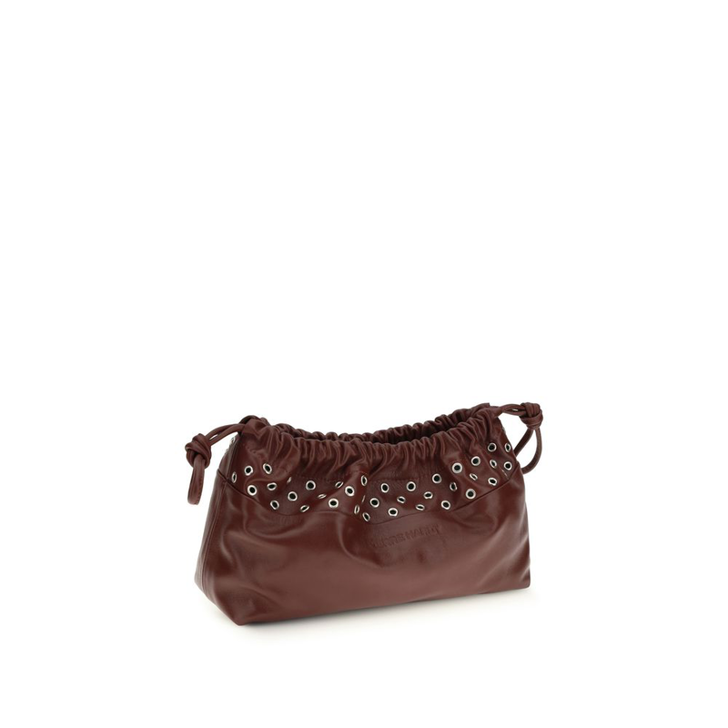 Bordeaux calf leather bos taurus clutch bag-null