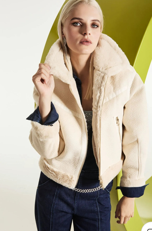Gaudi sheepskin jacket 521bd39002-null