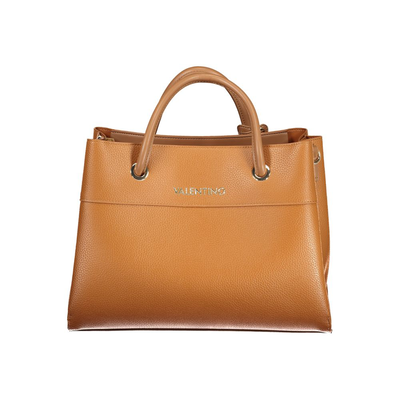 Brown poliuretano women's bag, Brown, medium