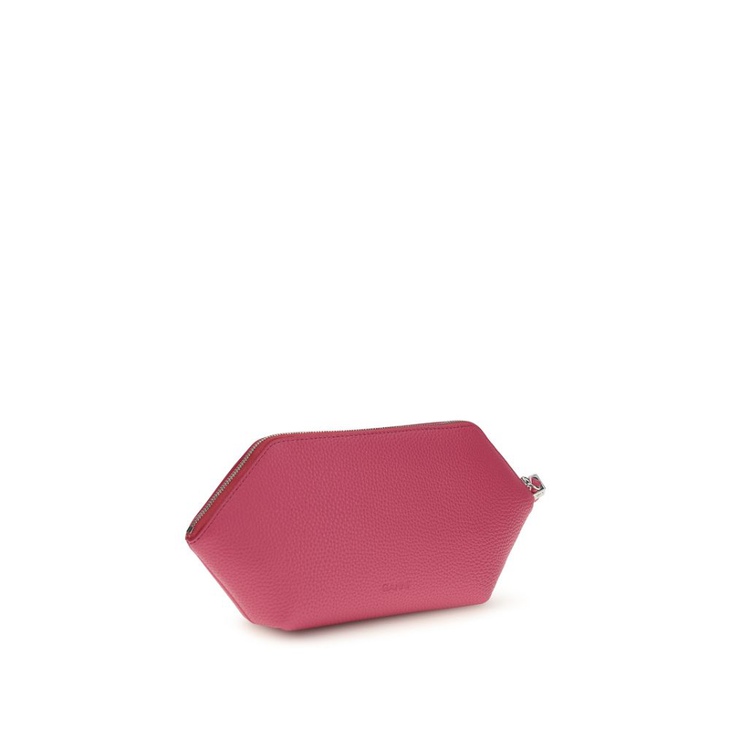 Multicolor polyurethane clutch bag-null