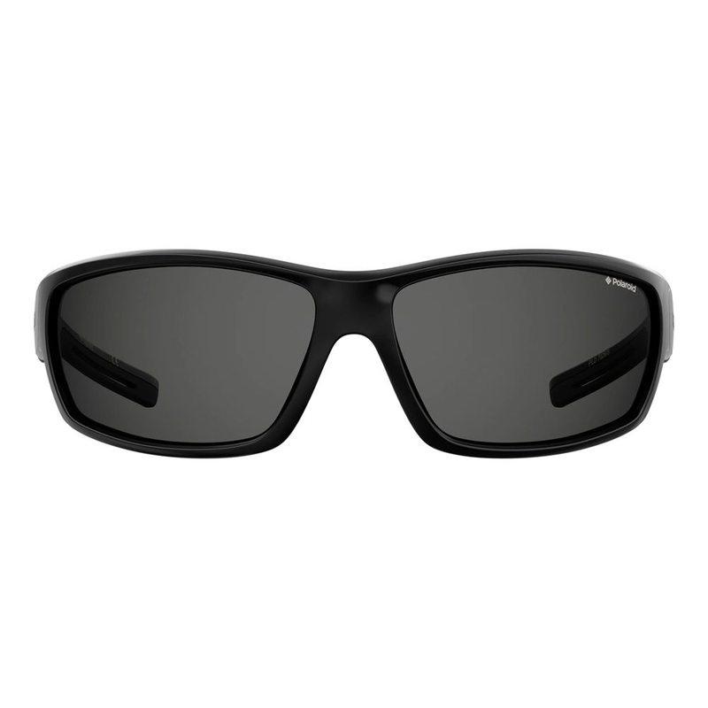 Black polycarbonate sunglasses-null