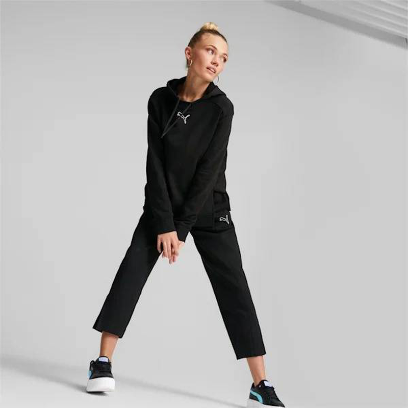 Her womens french terry hoodie image number null