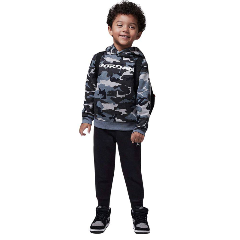 Nike jordan little kids mj mvp camo fleece pullover set-null