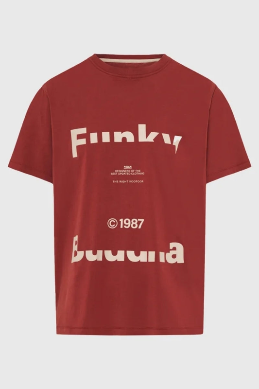 T-shirt km with print - funky buddha-null
