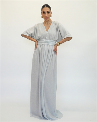 Ponytails daria maxi dress ss2520, Silver, medium