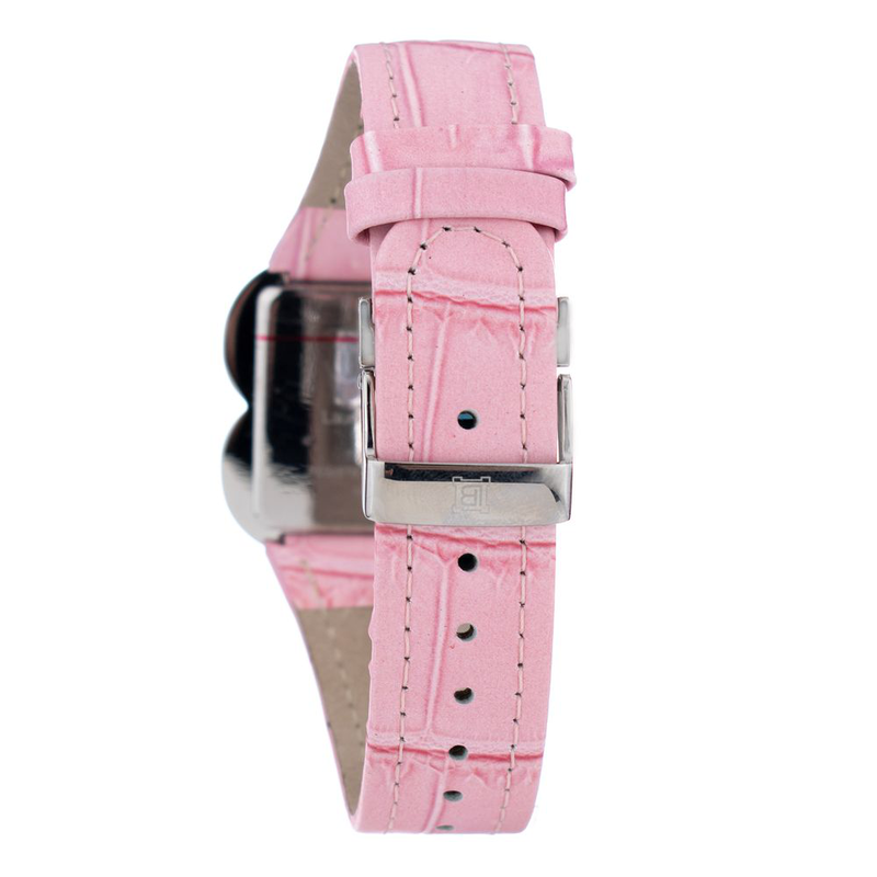 Multicolor leather dress watch-null
