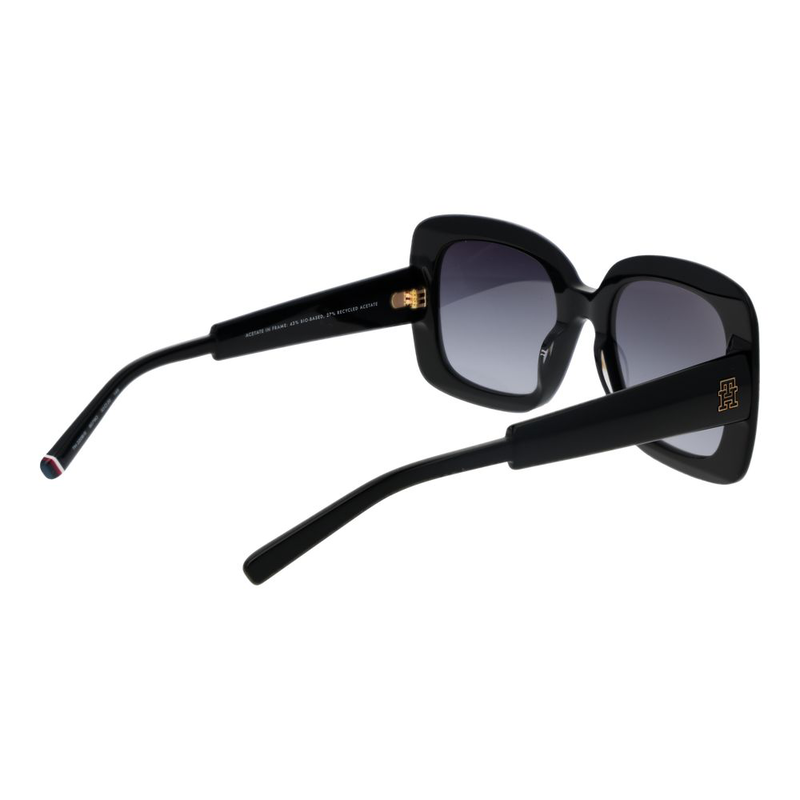 Black acetate sunglasses-null