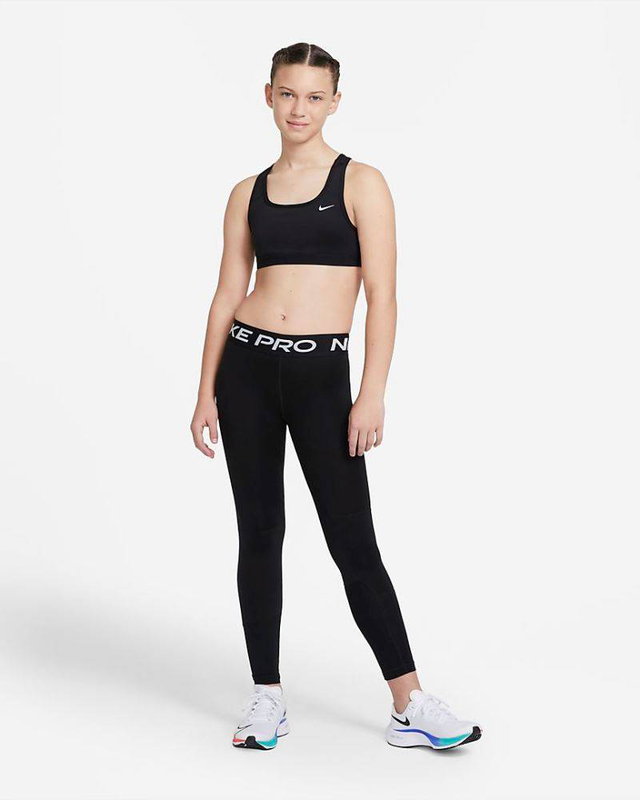 Girls swoosh bra image number null