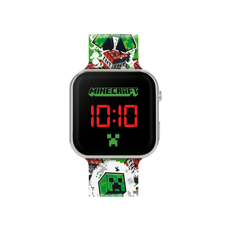 Product image: Minecraft creeper led kids watch-null