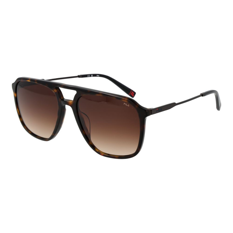 Brown cellulose acetate sunglasses-null