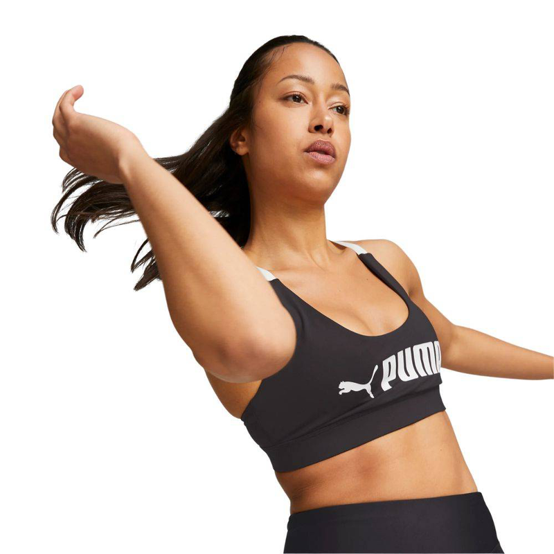 Fit mid impact training bra image number null