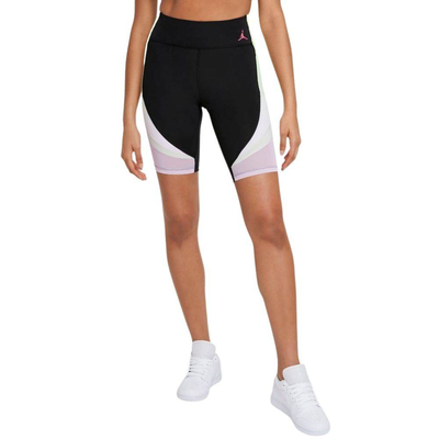 Nike jordan womens heatwave tight short, Black / Arctic Pink, medium
