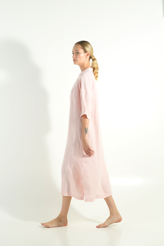 Jasmine linen dress image number null