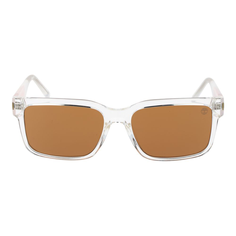Transparent stainless steel sunglasses-null