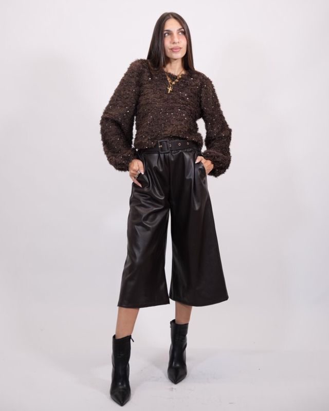 Mohair knit glitter 7895-null