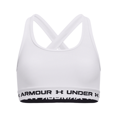 Under armour crossback mid solid, White, medium