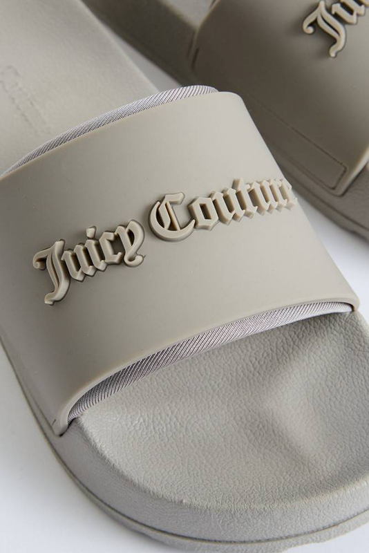 Product image: Breanna stacked logo embossed slides-null