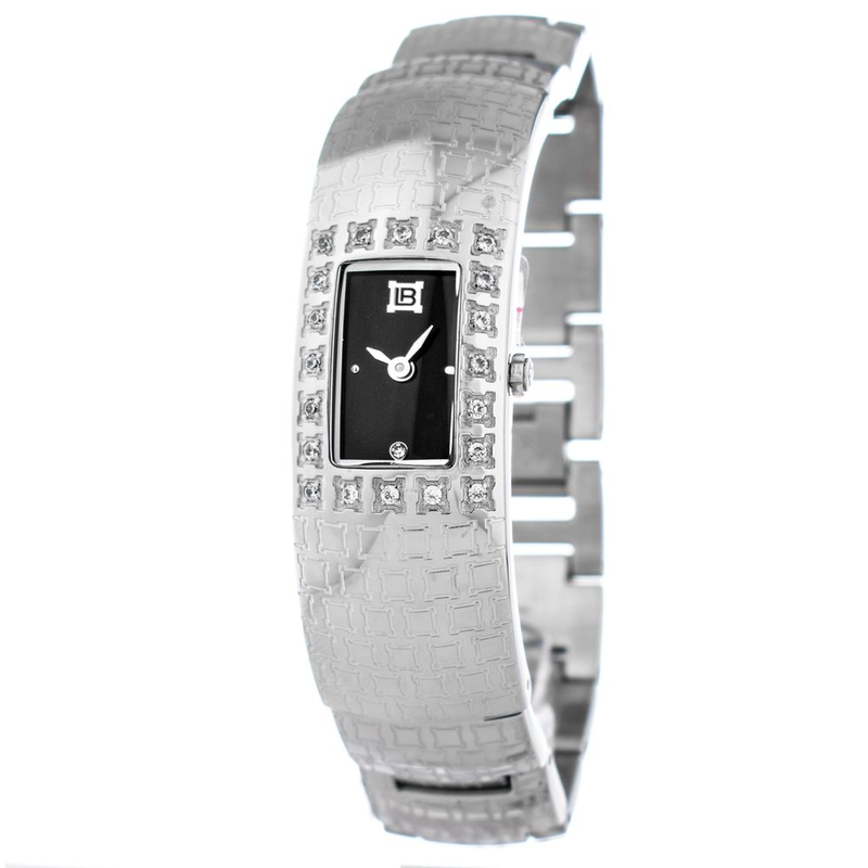Silver stainless steel dress watch-null