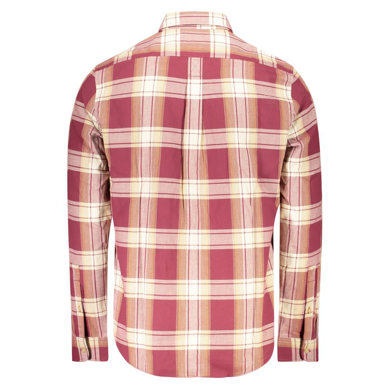 Red cotton men shirt-null