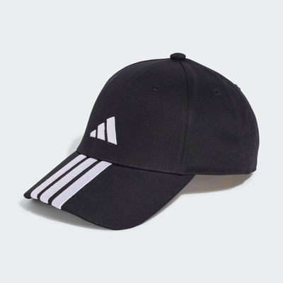 Baseball 3stripes cap, Black, medium