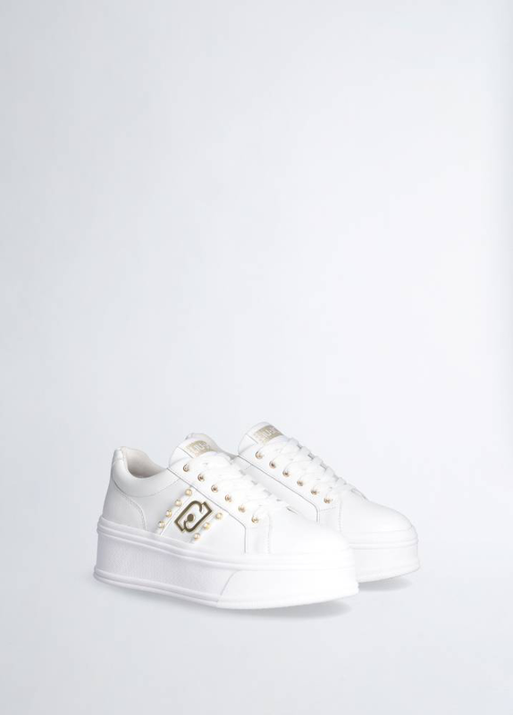 Product image: Liu Jo selma 04 - flatform leather sneaker-null