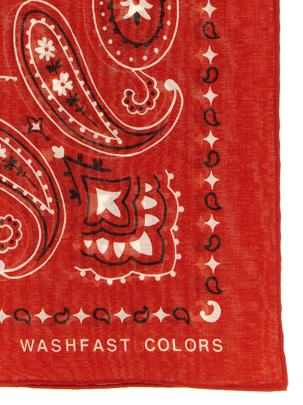 Multicolor cotton foulard-null