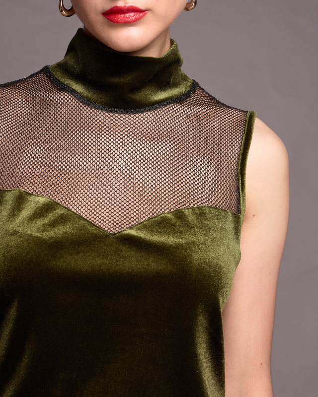 Velvet blouse-null